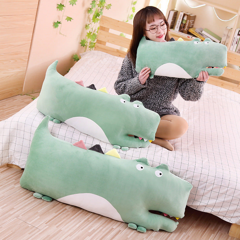 Giant Crocodile Plush Pillow Soft Large Stuffed Animals Toy – FMOME TOYS