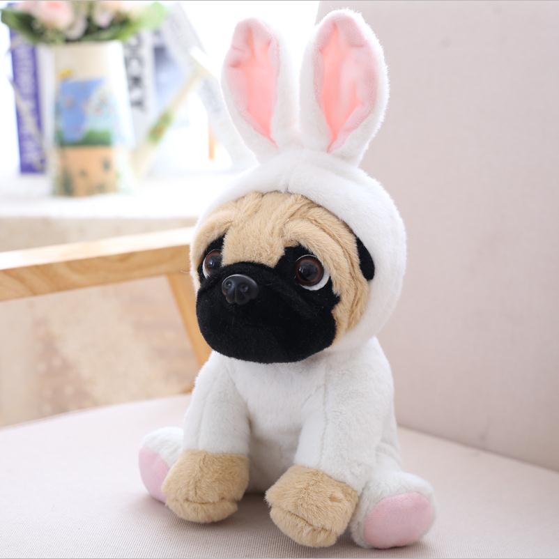 Realistic Cute Stuffed Dog Toy Plush Puppy Animal Pillow Gift for Kids –  FMOME TOYS