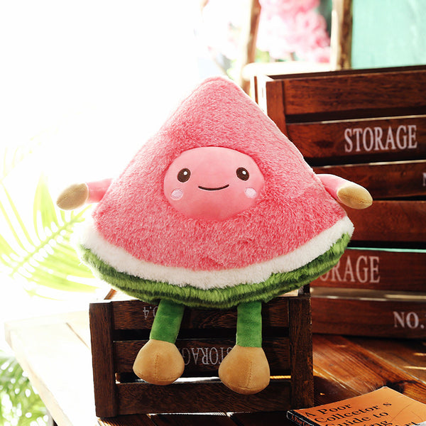 Cartoon Stuffed Pineapple Fruit Pillow Super Cute Apple Plush Toy