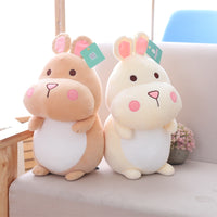 Cute Hamster Plush Toys Soft Stuffed Cartoon Animal Mouse Doll Pillow