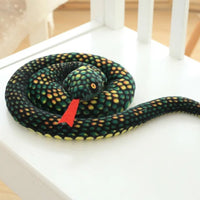 Simulation Cobra and Python Snake Plush Toy Funny Gift for Children