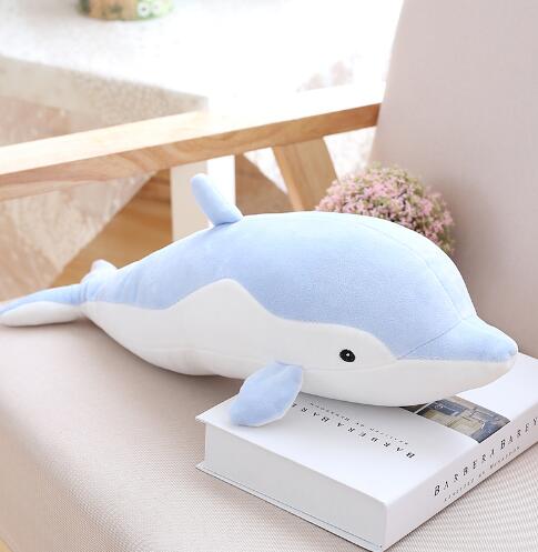 Soft Dolphin Plush Toys Dolls Stuffed Cotton Animal Pillow – FMOME