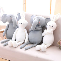 Cute Plush Elephant Doll Baby Soft Sleeping Pillow Stuffed Bunny