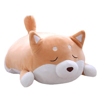 Cute Shiba Inu Dog Plush Pillow Corgi Stuffed Animals Doll Toy