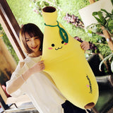 Creative Soft Banana Plush Pillow Staffed Fruit Cushion girls Gift