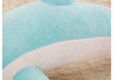 Cute Soft Pink Dolphin Plush Toy Stuffed Animals Sofa Pillow Cushion