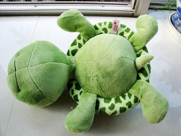 Lifelike Turtle Plush Toys Green Stuffed Animals Cute Plushies Big Eyes  Adorable Pendant Dolls Soothing Toy Best Present Bed Decor Home Decor Party